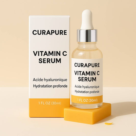Sérum Vitamine C Curapure – Éclat, Anti-Taches & Teint Unifié