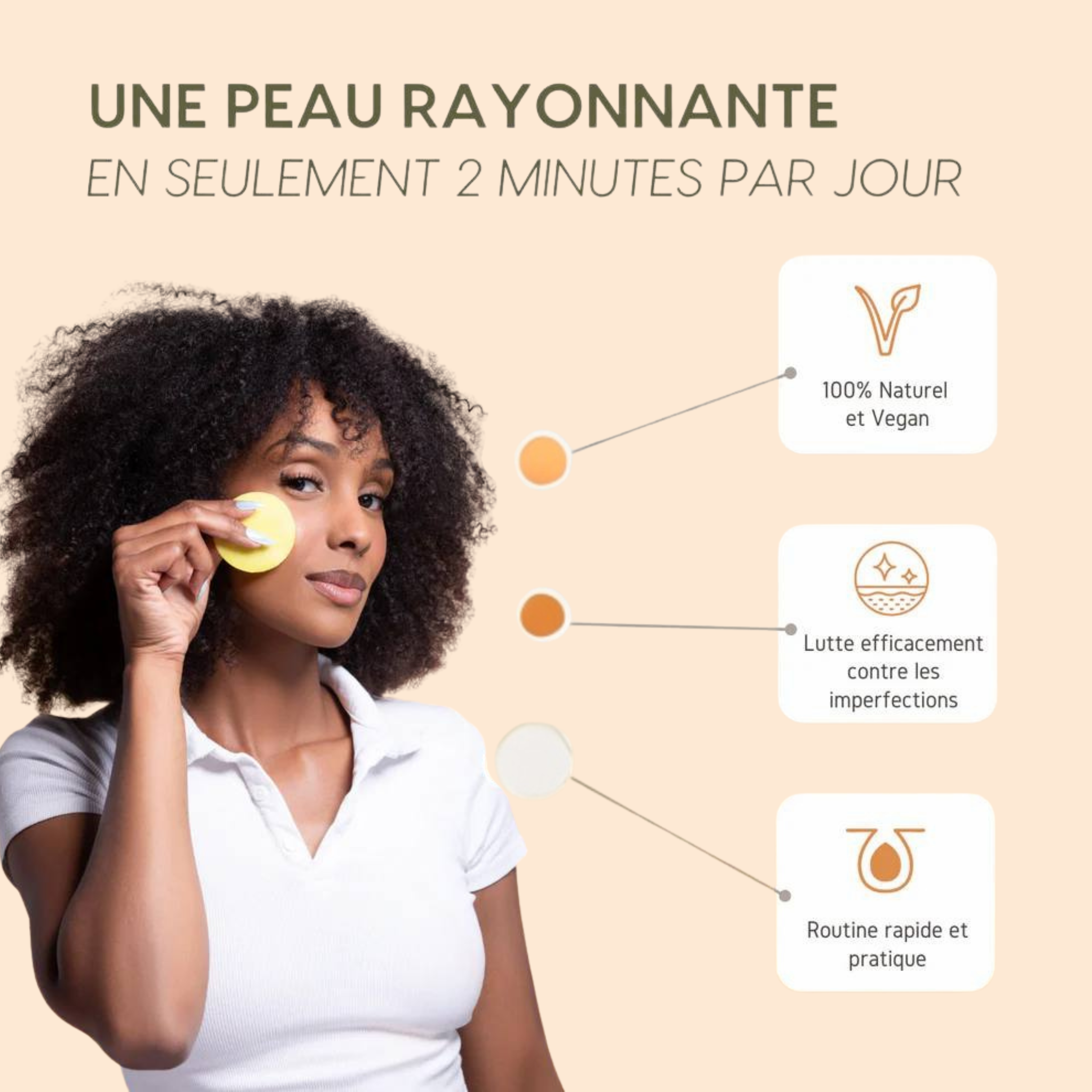 Pads Nettoyants au Curcuma